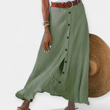 Klára - Semi-transparent midi skirt with a slit