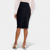 Meda - Midi Skirt with High Waist