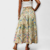 Comfortable patterned skirt