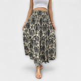Comfortable patterned skirt