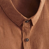 Casual Short Sleeve Cotton Shirt