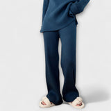 Albertina – 2-piece Cosy set in ribbed knit