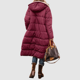 Laura - Winter coat with a reversible cut