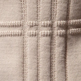 Men's Sweater in Plaid Pattern