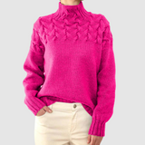 Štěpánka – Warm Sweater with Turtleneck