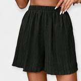 Nina - Stylish Shorts with Front Pleats