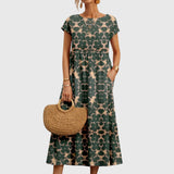 Valencia - Elegant Floral Dress