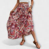 Comfortable patterned skirt