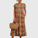 Valencia - Elegant Floral Dress