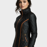 Lillian - Padded jacket with diamond quilting