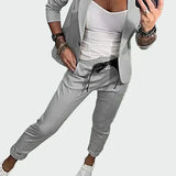 Ella - Women's Loose Pants Set with Blazer