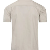 Men's Short Sleeve Cotton Shirt, Casual and Outdoor with Pocket