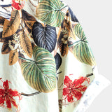 Hawaiian Cotton Button-Up Shirt for Men