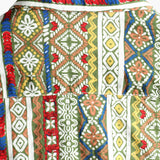 Retro Short Sleeve Cotton Boho Shirt for Men
