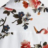 Men's Short Sleeve Floral Pattern Shirt