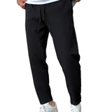 Elegant Tapered Pants with Drawstrings