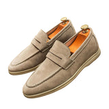 Firenze Chic Suede Loafers