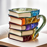 3D Artistic Mug "Aurora – Book Motif"