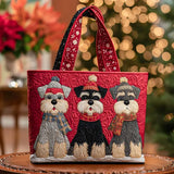 Handmade Schnauzer-Themed Bag