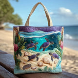 Handmade Lagoon Spirit Tote Bag