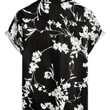 Casual Short Sleeve Cotton Shirt for Men