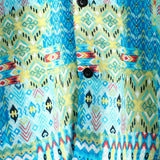Men's Short Sleeve Hawaiian Shirt Made of Cotton Boho