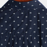 Short Sleeve Cotton Casual Shirt for Men