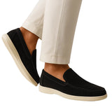 Casual Slip-On Loafers – Black