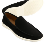Casual Slip-On Loafers – Black