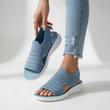 Souplesse™ — Platform sandals with open toe and comfort