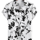 Casual Short Sleeve Cotton Shirt for Men