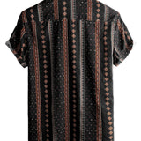Men's Short Sleeve Cotton Hawaiian Shirt
