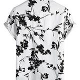 Casual Short Sleeve Cotton Shirt for Men