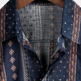 Men's Short Sleeve Cotton Hawaiian Shirt