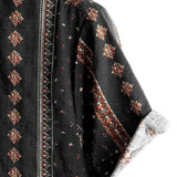 70s Style Short Sleeve Cotton Western Shirt with Black Belt for Men
