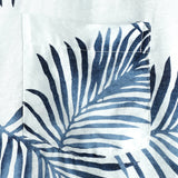 Summer Cotton Short Sleeve Shirt with Buttons and Pocket for Men, Casual, Hawaiian