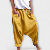 Hara - Loose Harem Pants with Drawstring