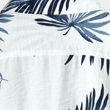 Summer Cotton Short Sleeve Shirt with Buttons and Pocket for Men, Casual, Hawaiian