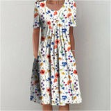 Marta - Midi Dress with Layers
