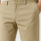 Men's Trousers – Straight Cut Cotton with Elastane