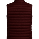 Premium Men's Puffer Vest in Brick Color
