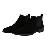Minimalist Chelsea Slip-On Ankle Boots