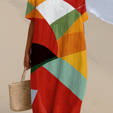 Daniela - Colourful Patchwork Dress