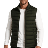Premium Men's Dark Green Puffer Vest