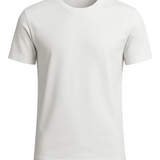 White Slim-Fit T-Shirt for Men
