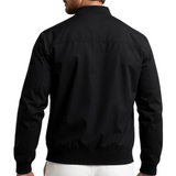 Classic Black Bomber Jacket