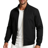 Classic Black Bomber Jacket