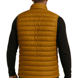 Premium Men's Down Vest in Turmeric