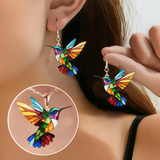 Hummingbird Earrings for Luck + Free Necklace – Limited Edition