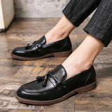 Leather Moccasins with Fringes